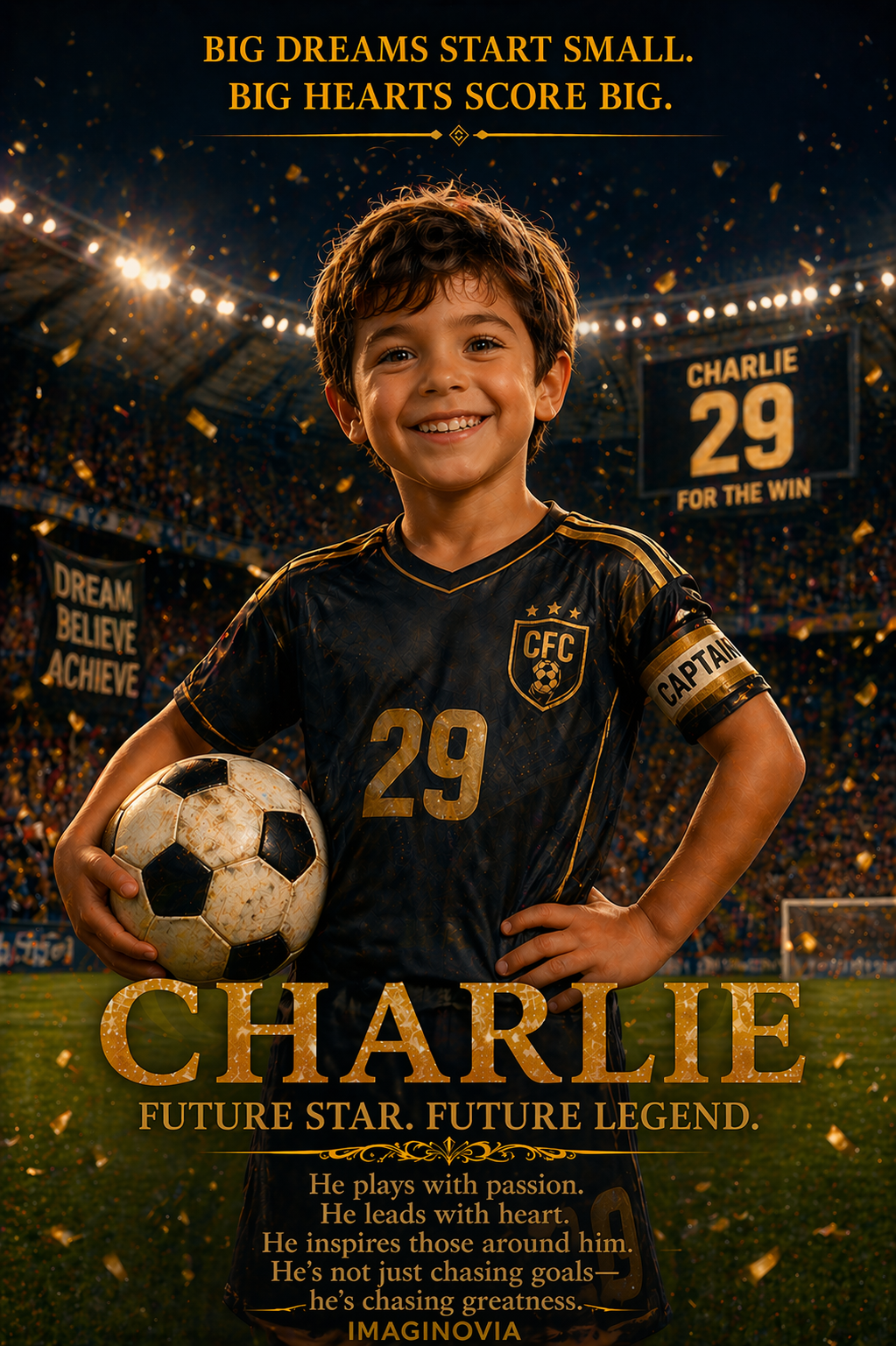 Personalized Soccer Poster