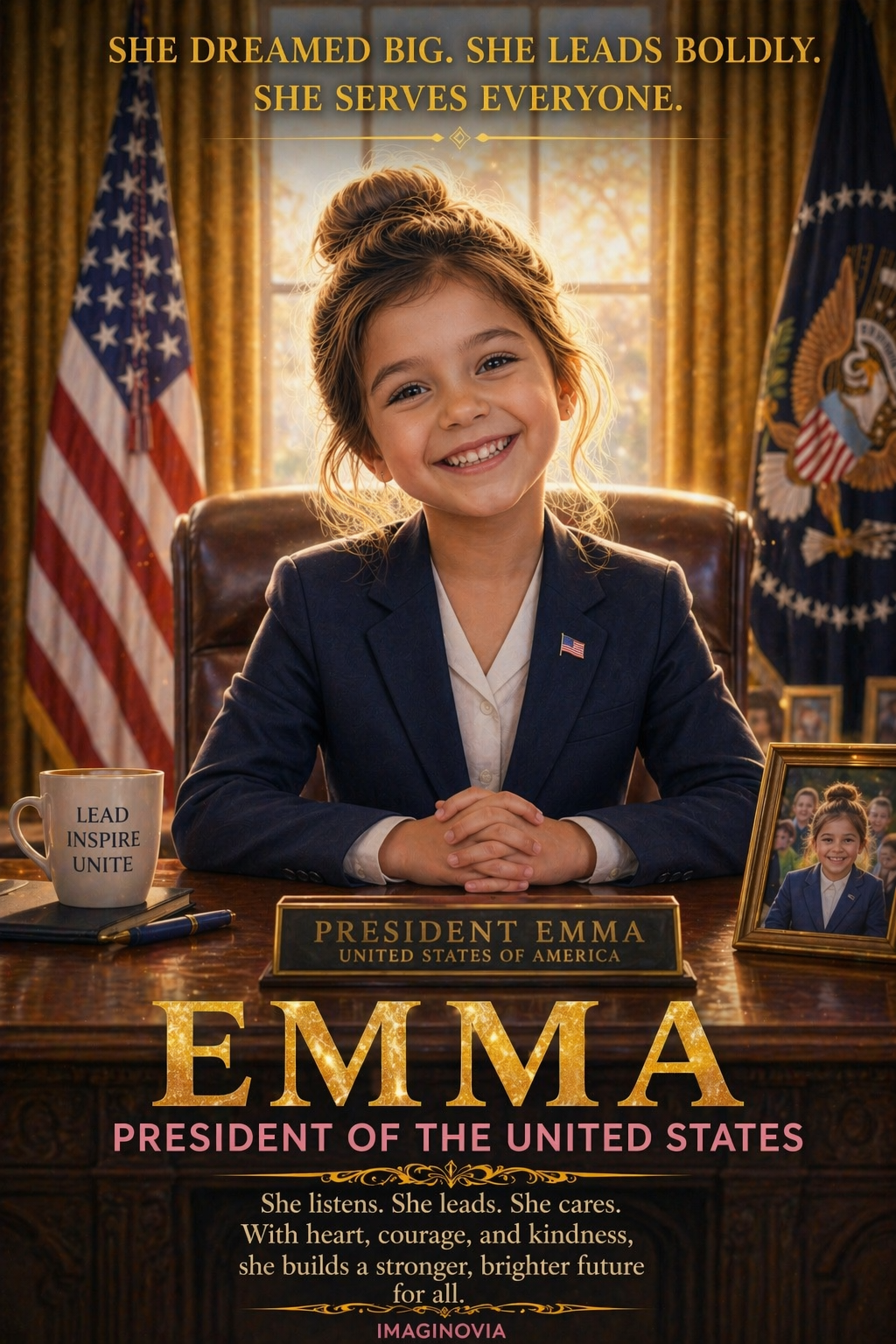 Personalized Presidential Poster