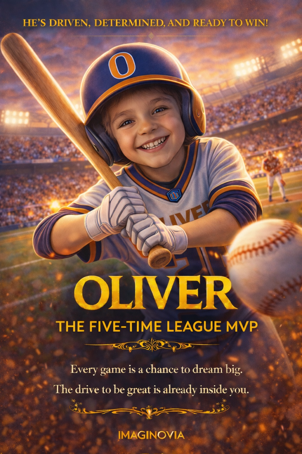 Personalized MLB Poster