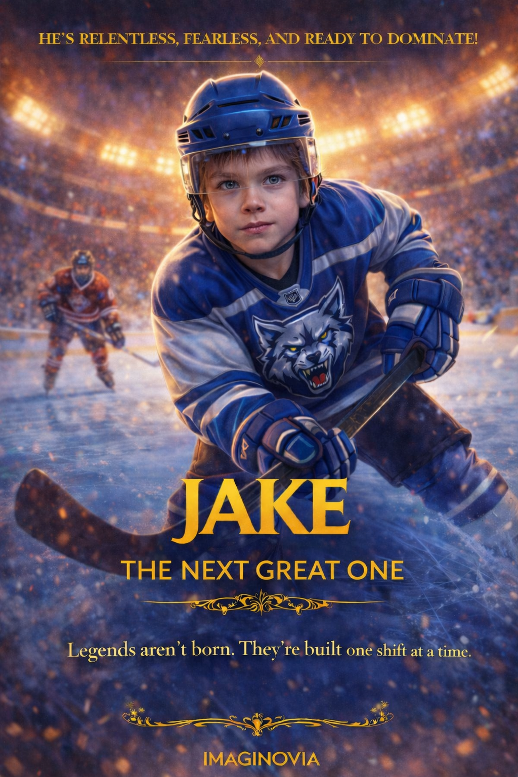 Personalized NHL Poster
